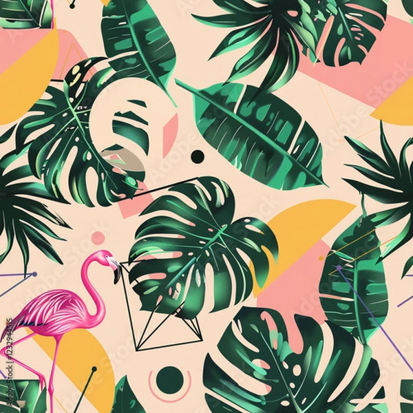 Fototapeta Seamless pattern background