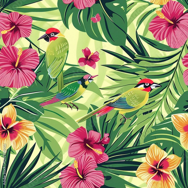 Fototapeta Seamless pattern background