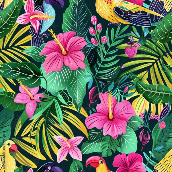 Fototapeta Seamless pattern background