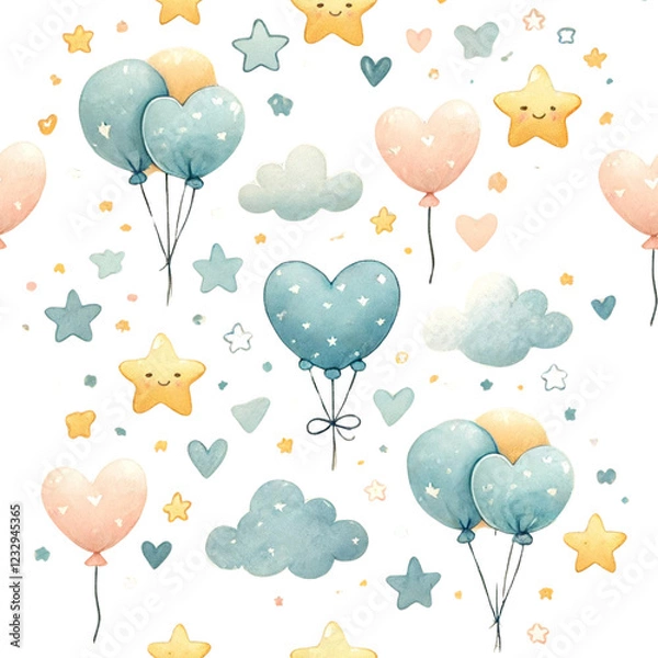 Fototapeta Seamless pattern background