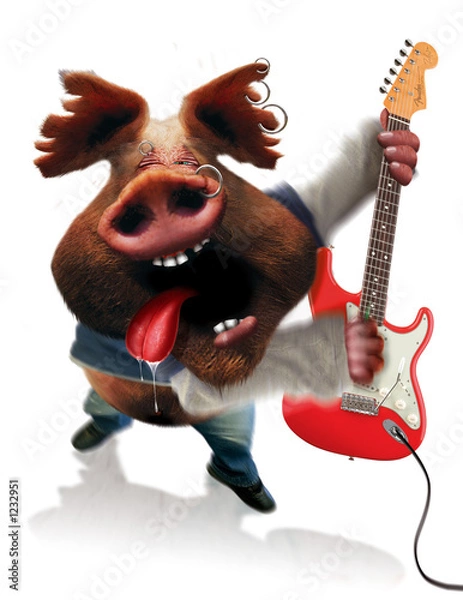 Obraz cochon rock 3