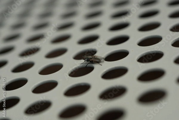 Obraz Fly between holes