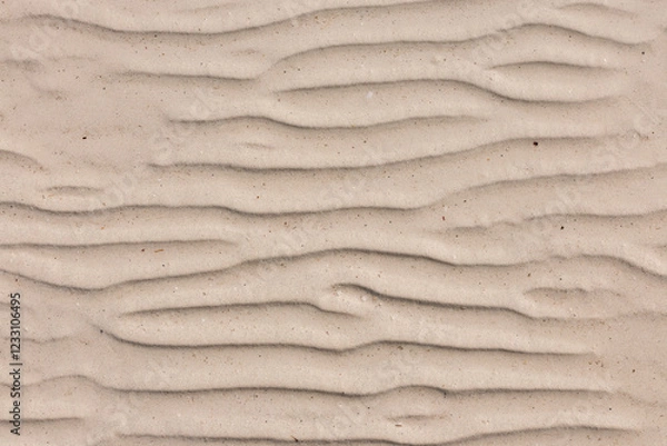 Obraz SAND TEXTURE BACKGROUND, HOLBOX, MEXICO 
