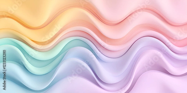 Fototapeta Gradient Background with Smooth Color Transition for Modern Design