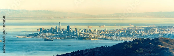 Obraz Panorama of San Francisco view of the bay