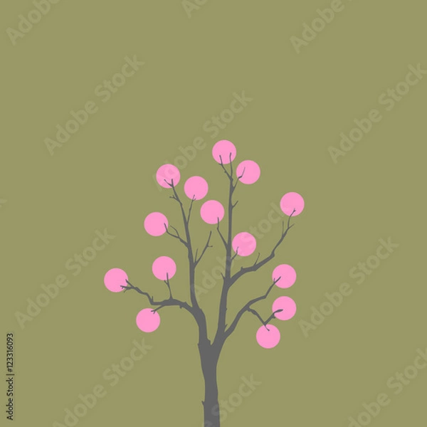 Fototapeta Tree abstract