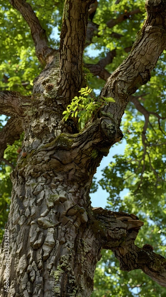 Obraz The Majestic Oak Tree: A Guide to Identification Through Its Distinctive Features