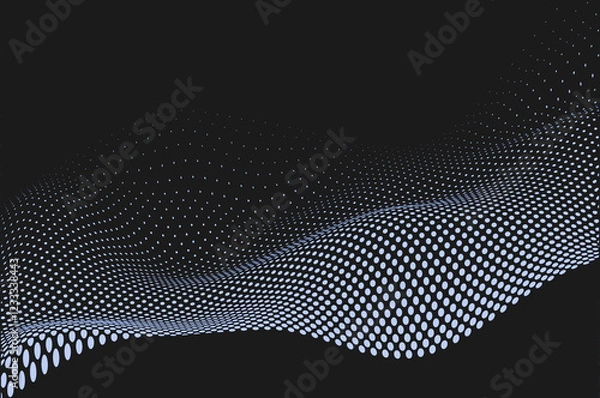 Obraz black and white background