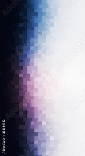 Fototapeta Pixelated Gradient Texture – Abstract Digital Blur Background Wallpaper