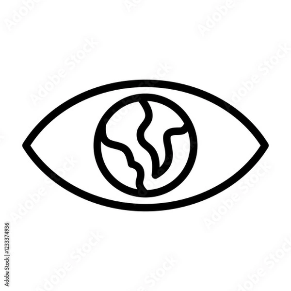 Fototapeta Climate Action Icon