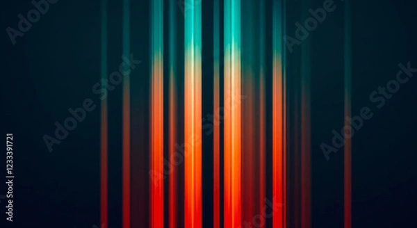Fototapeta Abstract Vertical Colored Lines background
