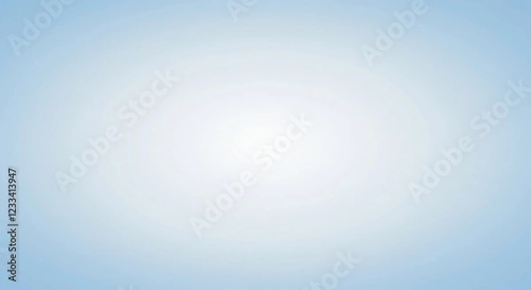 Fototapeta Light Blue Gradient background