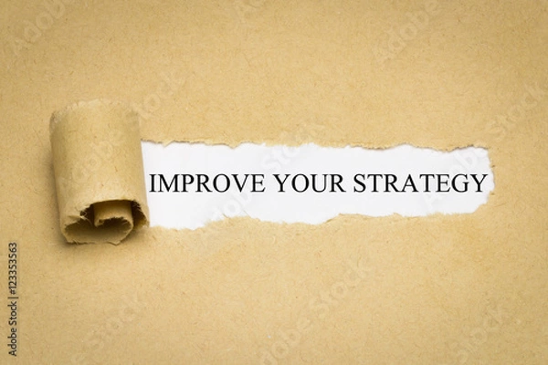 Obraz Improve your strategy