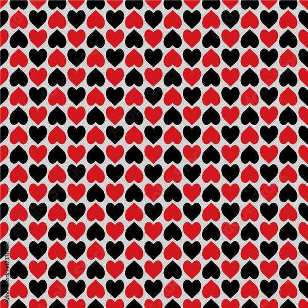 Obraz Checkered Hearts