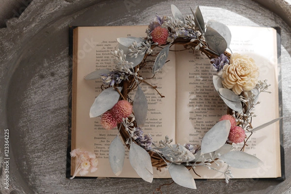 Obraz フラワーアレンジ　リース