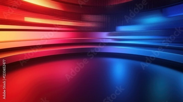 Obraz Digital background perfect for tech processes, neural networks, artificial intelligence, data transfer and security, ai generated background for digital storage, multimedia presentations