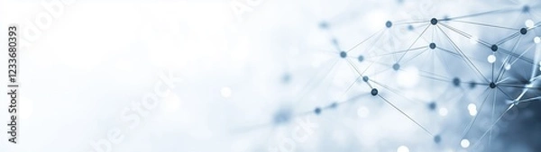 Obraz Digital background perfect for tech processes, neural networks, artificial intelligence, data transfer and security, ai generated background for digital storage, multimedia presentations