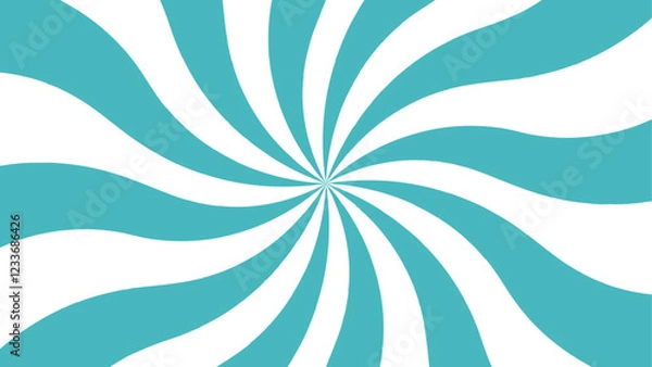 Fototapeta Abstract background with rays retro starburst beam pattern.Spiral radial striped backdrop design. Perfect for comic, background, website, wallpaper, greeting card, invitation card, banner