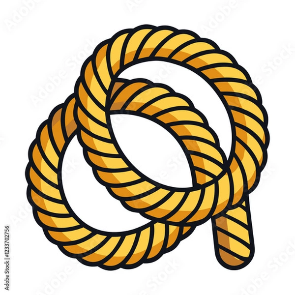 Obraz rope icon design