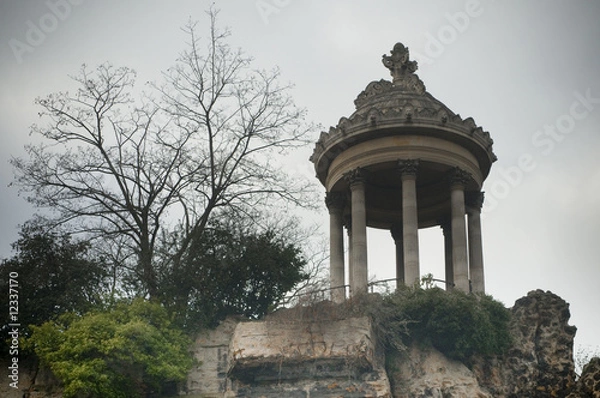 Fototapeta buttes chaumont