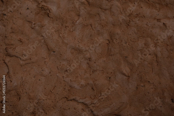 Fototapeta Mud background and dark tone, selective focus. soft picture