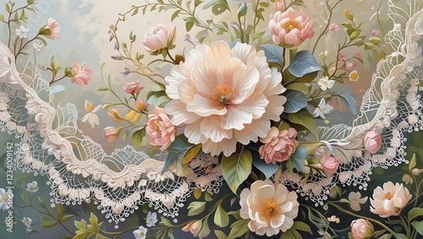 Fototapeta  Botanical Lace