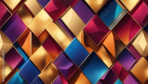 Obraz  Geometric Opulence