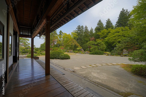 Fototapeta 盛美園