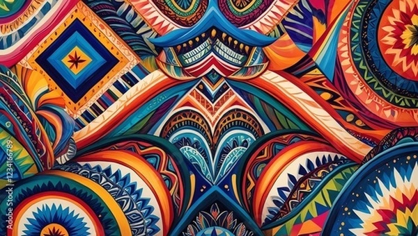 Fototapeta Kaleidoscopic Mandala