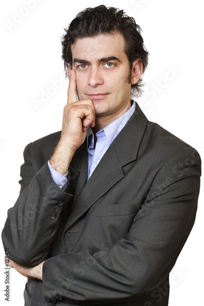 Obraz businessman thinking