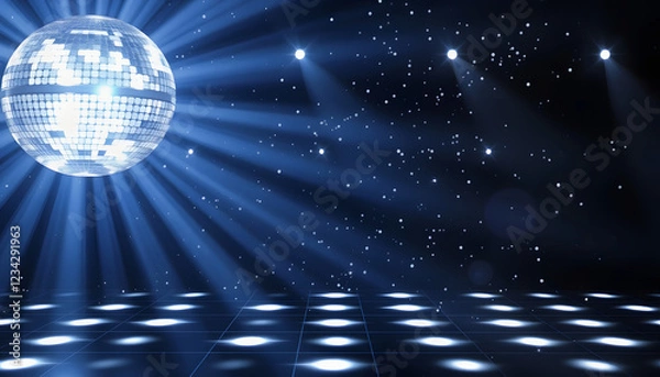 Obraz Disco party background , with white tonespng