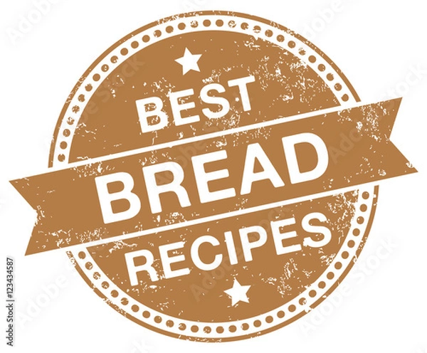 Obraz Bread Recipes stamp