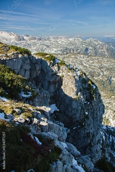 Obraz Beauty of Austrian Alps mountains - view from the top of Dachstein 