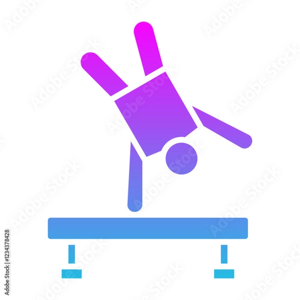 Fototapeta Acrobat Icon
