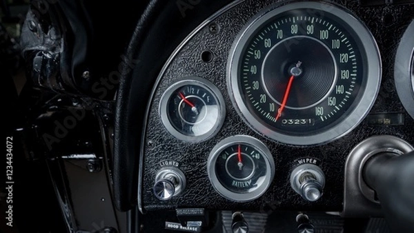Obraz Speedometer in a car
