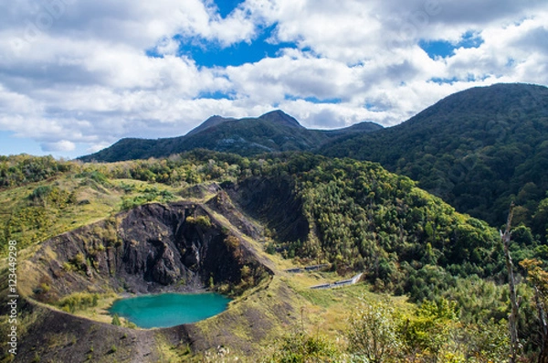 Fototapeta 金比羅山火口