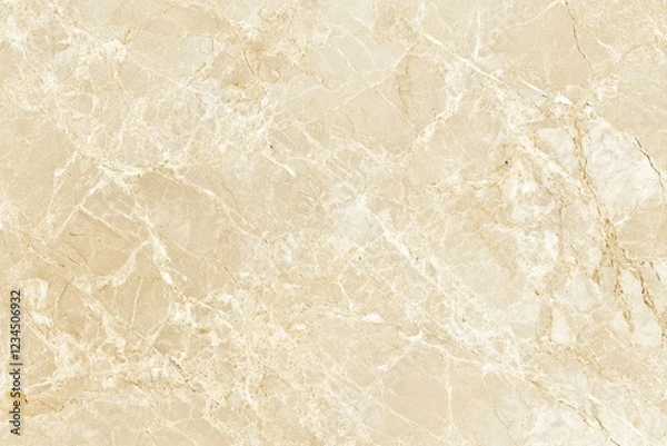 Obraz Light Beige Marble Surface with Subtle Texture and Pattern Details