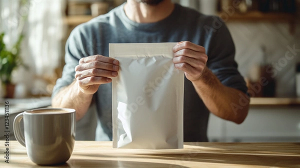 Obraz Girl with product mockup