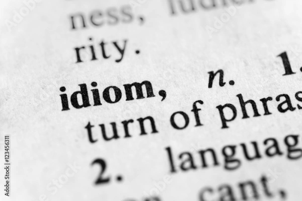 Obraz Idiom