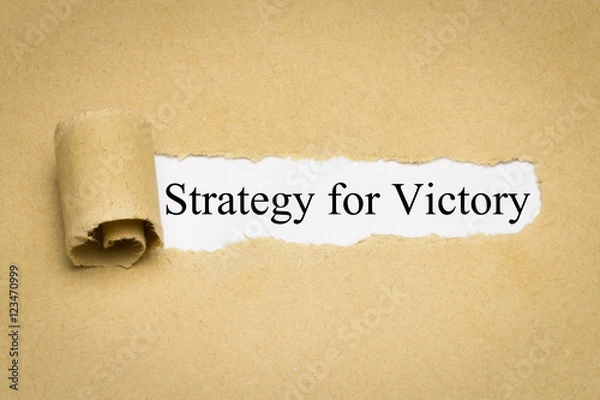 Obraz Strategy for Victory
