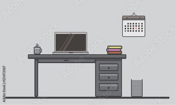 Fototapeta Workspace