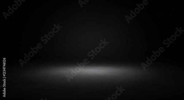 Fototapeta dark gradient stage background
