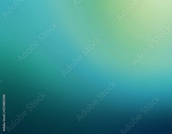 Fototapeta Abstract Gradient Texture Background with Blue, Cyan, and Green Hues