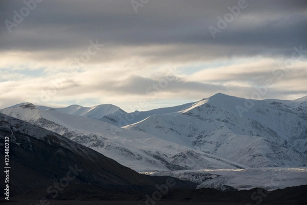 Fototapeta Mountain view in Greenland
