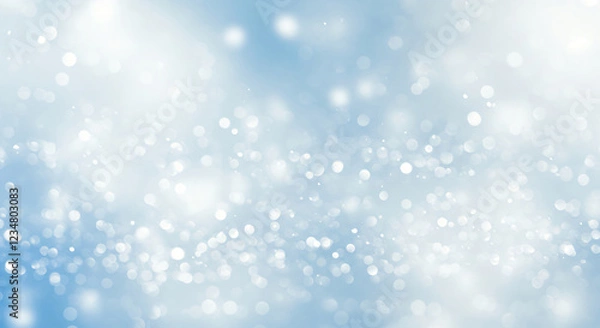 Fototapeta Blue bokeh background