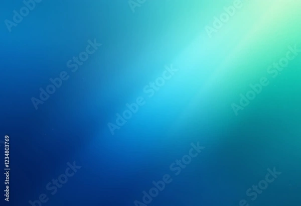 Obraz Abstract Gradient Texture Background with Blue, Cyan, and Green Hues