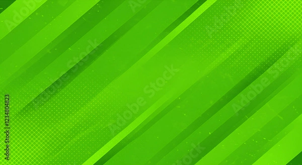 Fototapeta Green Slanted Lines background