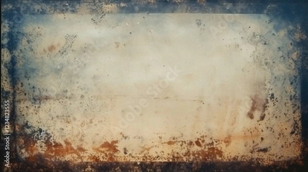 Fototapeta Vintage Distressed Old Film Grain Background with Light Leaks and Texture for Unique Creative Projects