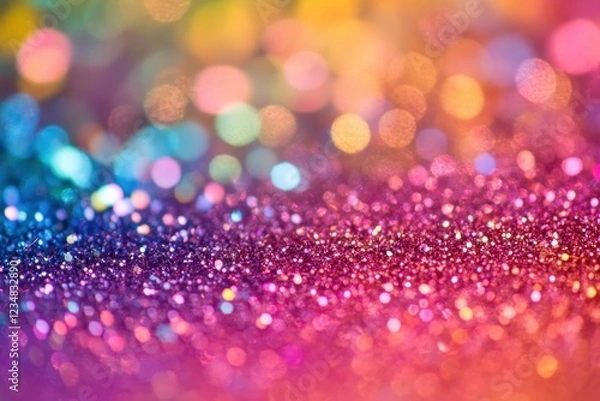 Fototapeta Abstract glitter background visual texture
