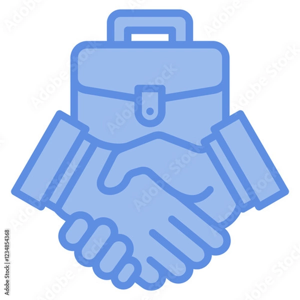Fototapeta Cooperation Icon Element For Design